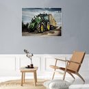 5D Full Drill Diamond Painting Cross Stitch Engineering Vehicle Rhinestone