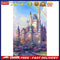 5D DIY Full Round Drill Diamond Paint Castle Mosaic Rhinestone Drawing Pict