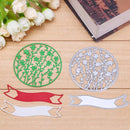 2pcs Carbon Steel Grass Cutting Dies Stencils DIY Scrapbooking Decor Gift-1