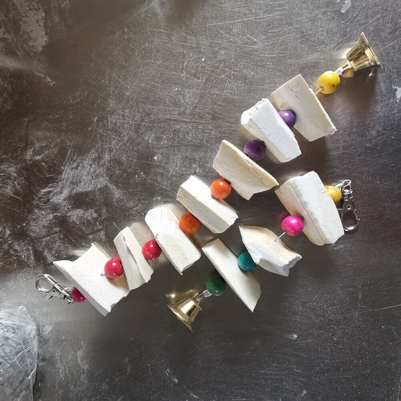 Cuttlefish Bones Calcium Supplements Bird Cage Perch Hamster Molars Chewing