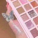 24 Farbe Lidschatten Glitter Perlglanz Wasserdicht Anfänger T8E2 J7 8U9I T3L8