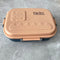 #A Cute Stainless Steel Bento Box Portable Grids Food Storage Containers for Kid