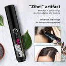 Disposable Hair Brush Brush Hair Dye Cover White Hair (Dark Brown)