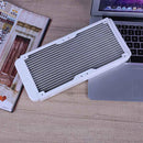 ALLOYSEED Water Relief Liquid Heat Exchanger 240mm 18 Pipe Straight Thread He