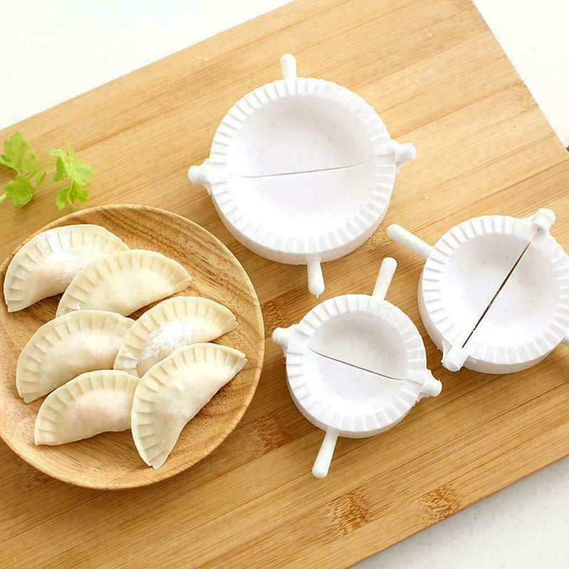3 X Dumpling Mould Dough Press DIY Meat Pie Pastry Maker Z0Q H Tools I6U9