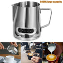Steamer Cup Stainless Steel 600ml/20oz Steaming Pitchers Milk Frothing Pitcher
