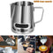 Steamer Cup Stainless Steel 600ml/20oz Steaming Pitchers Milk Frothing Pitcher