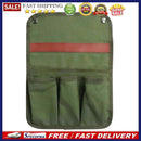 Canvas Storage Bag Camping Chair Arm Cell Phone Multi Pocket Hanging Organize