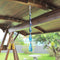 10pcs Bird Repellent Sticks Insect Spiral Reflective Scare Rods Blue Newly