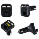 Bluetooth-compatible Handsfree Car Kit FM Transmitter LCD MP3 Player USB Charger