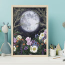 Garden Under Moon Diamond Painting Kits Full Round Drill Home Room Wall Decor