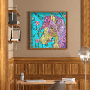 Diamond Painting Partial Special Drill horse Picture of Rhinestone
