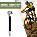 Motorcycle Bike Tyre Inflator Hose Air Pump Extension Tube Adapter (10cm) Newly