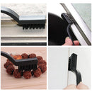 3pcs Multipurpose Window Groove Brushes Household Industries Cleaning Tool