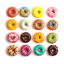 18 Cavity Silicone Donuts Pastry Mold DIY Dessert Cake Donut Shape Moulds Newly