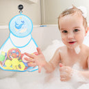Baby Cartoon Bath Water Toys Hanging Net Ocean Balls Storage Bag (Whale)