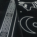 Tarot Card Tablecloth Divination Altar Cloth Corduroy 49x49cm (Style C)