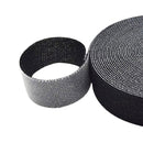 1m Durable Self Adhesive Cable Fastener Tape Wire Strap (Black 100x1cm)