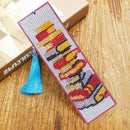 DIY Special Shape Drill Bookmark Rhinestone Page Mark Art Craft Decoration Cr
