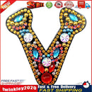 DIY Key Chain Diamond Painting Letters Women Bag Keyring Pendant Gift (V) Newly