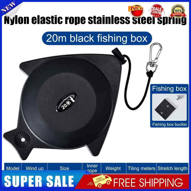 #A Portable Connecting Rope Equipment Automatic Retractable for Outdoor Fishing