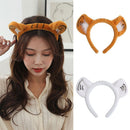 Animal Pattern Theme Props Cartoon Headdress Hair Hoop Headband Tiger Ears