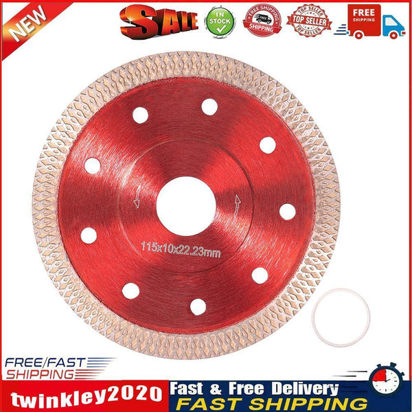 Diamond Saw Blades Wood Cutting Wheel Disk for Tile Ceramic (Red 115mm) Newly