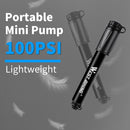WEST BIKING 100PSI Bicycle Tire Air Inflator Portable MTB Pump for Basketball