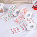 Bathroom Tissue Christmas Toilet Roll Paper Decor Tissue Roll Xmas Decor