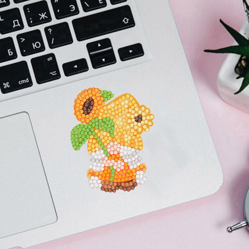 6pcs 5D Diamond Painting Stickers DIY Cartoon Kit Mosaic Cute Art Crafts Decor