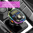 3 USB Charger FM Transmitter Bluetooth 5.0 Mp3 Player Kit Car Handsfree T4H8