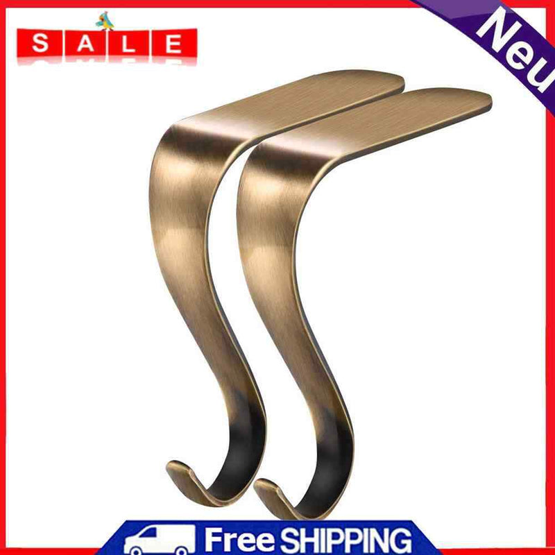 Christmas Stocking Holders Metal Coat Stockings Hangers Shelf Fireplace Grips