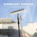 Household Silicone Ground Brush Durable Non-deformable Bristles for Bathroom