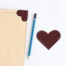 Leather Reading Book Marker Cute Accessories for Present Collection Bookworm