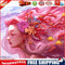 Coral Girl Oil Paint By Numbers Kits Canvas Picture Wall Art DIY Craft Gift