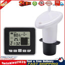 Ultrasonic Water Tank Level Meter Sensor w/Time Alarm Transmitter Receiver Newly