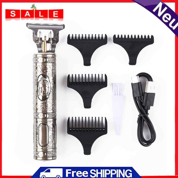 USB Rechargeable Electric Hair Cutting Machine Hair Clipper Man Beard Trimmer