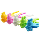 Bunny Shaped Snowball Maker Clip Plastic Snow Fight Toys Winter Play (Yellow)