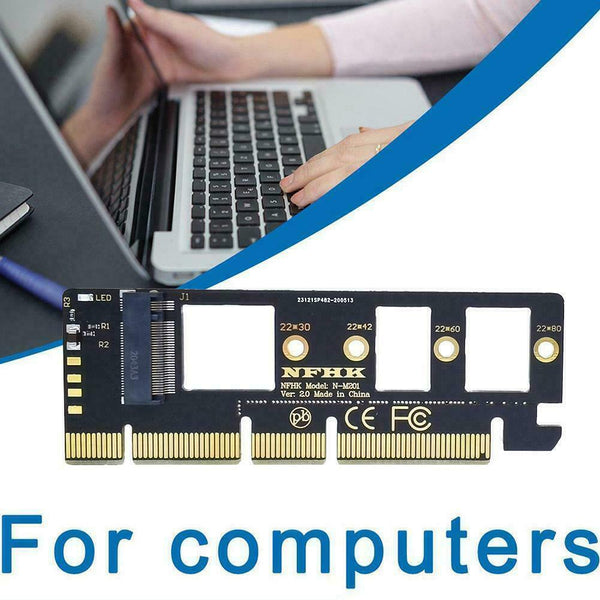 M.2 NVME SSD to pcie 3.0 x4 x8 x16 desktop state adapter drive S6W5 card N1G4