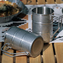 Camping Portable Outdoor Tableware Beer Mug Travel Cup Water Mug Coffee Cup