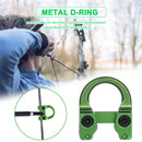 Archery Release D Ring Buckle for Fixing Bowstring Point Compound Bow D Loop