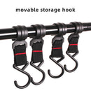 5pcs Outdoor Camping Hiking Hanging Rack Pot Pan Cookware Lamp Holder Hook Newly