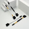 Dual Purpose Double Head Eyebrow Comb Cosmetic Tools Makeup Brush Eyelash Curl