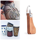 Forming Tool DIY Clay Carving Texture Scraping Pottery Ceramic Trimming Tool
