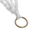 White Plant Hangering Basket Flowerpot Net Holder Gardenpot Lifting Rope