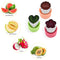 3pcs Star Heart Rabbit Shape Vegetables Cutter Cooking Baking Molds (C) Newly