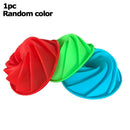 Silicone bunch pan Savarin cake pan tin mold non-stick baking baking molds U7L2