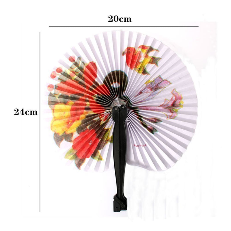 Elegant Paper Folding Hand Fan Chinese paper fan Chinese Style Folding Fan