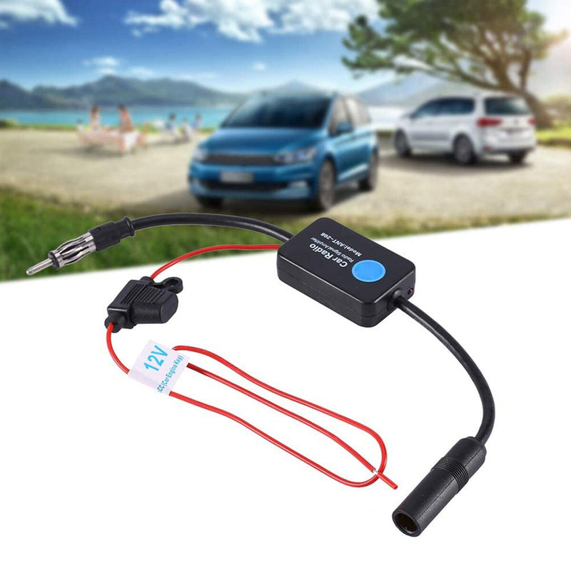 Car Radio Antenna Auto Car Radio Antenna Signal Aerial Booster for AM FM Newly