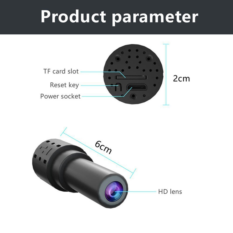 Wireless WIFI 1080P HD 4K Cam IP DVR Camcorder X14 Camera